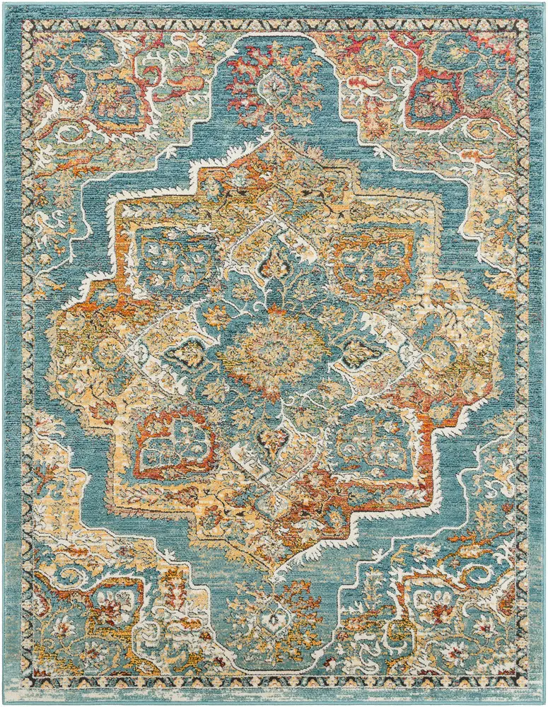 Herati HER-2317 Butter Traditional Synthetic Rug
