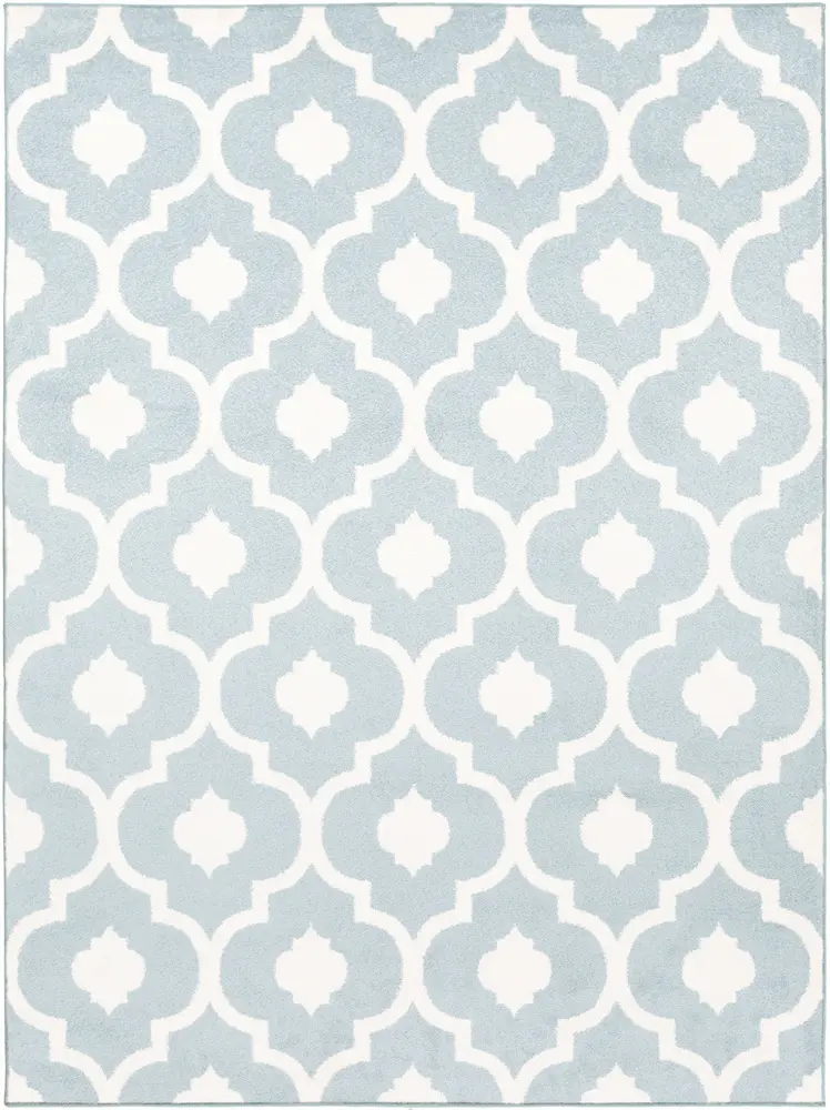 Horizon HRZ-1098 Denim Patterned Synthetic Rug