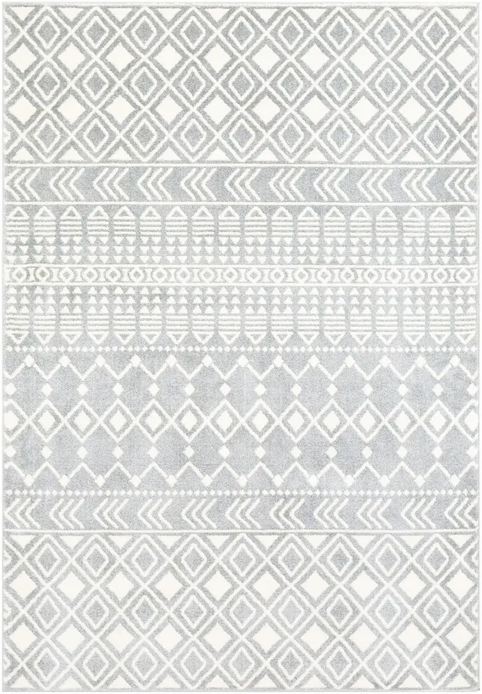 Horizon HRZ-2317 Medium Gray Synthetic Abstract Rug