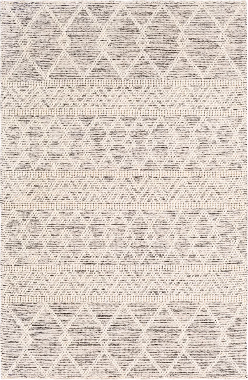 Surya Hygge HYG-2305 Gray Wool Braided Rug