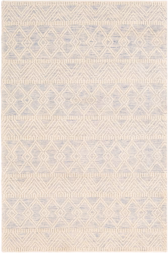 Surya Hygge HYG-2306 Dark Blue Abstract Patterned Rug