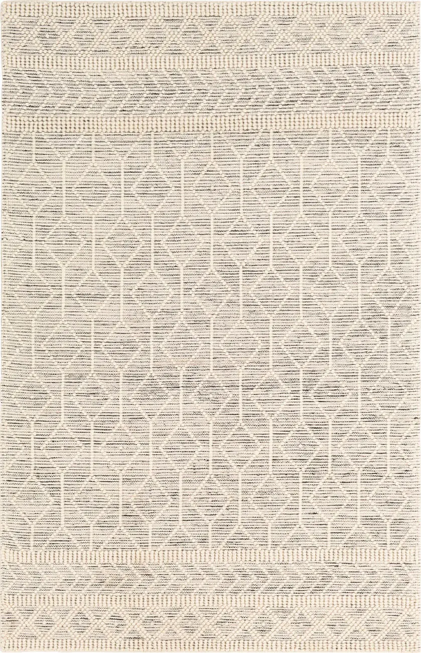 Hygge HYG-2307 Gray Patterned Braided Rug