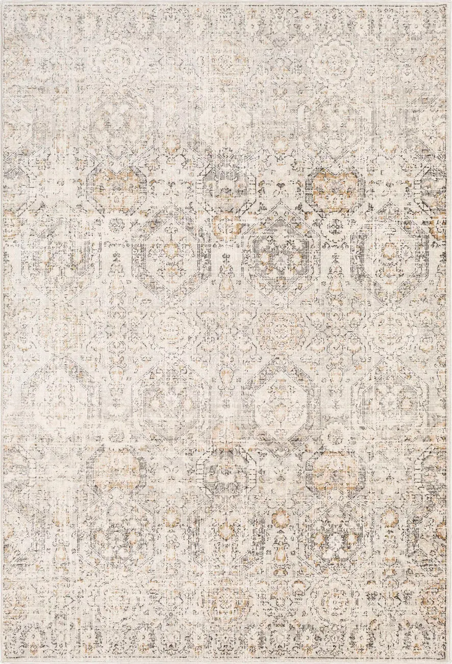 Alchird ALD-2306 Gray Synthetic Transitional Rug