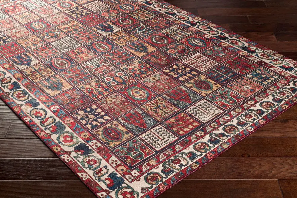 Iris IRS-2335 red Rug