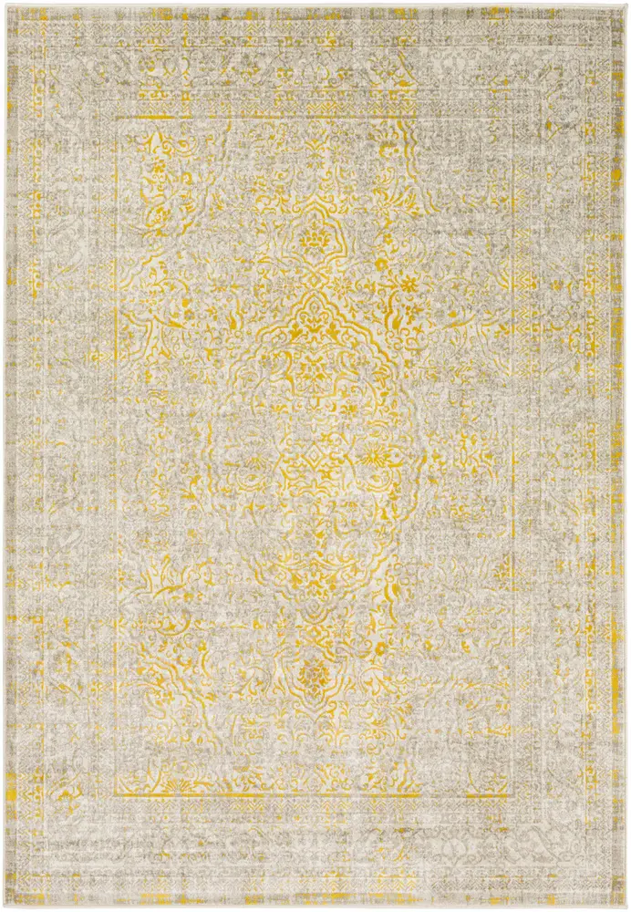 Jax JAX-5035 Mustard Synthetic Traditional Rug