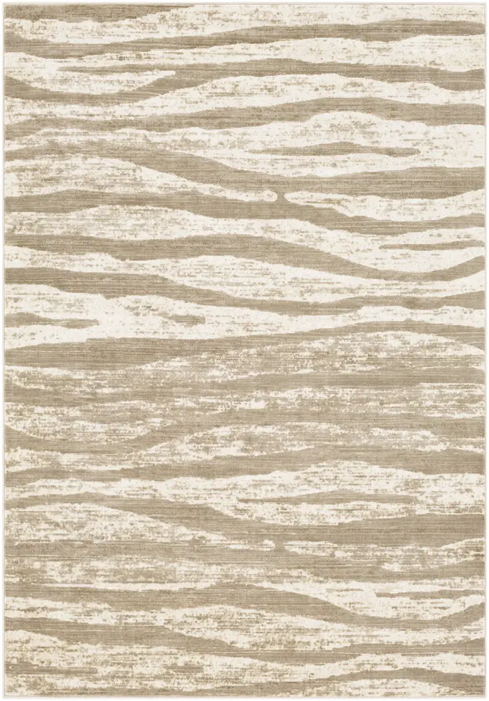 Jax JAX-5060 Light Gray Abstract Synthetic Rug