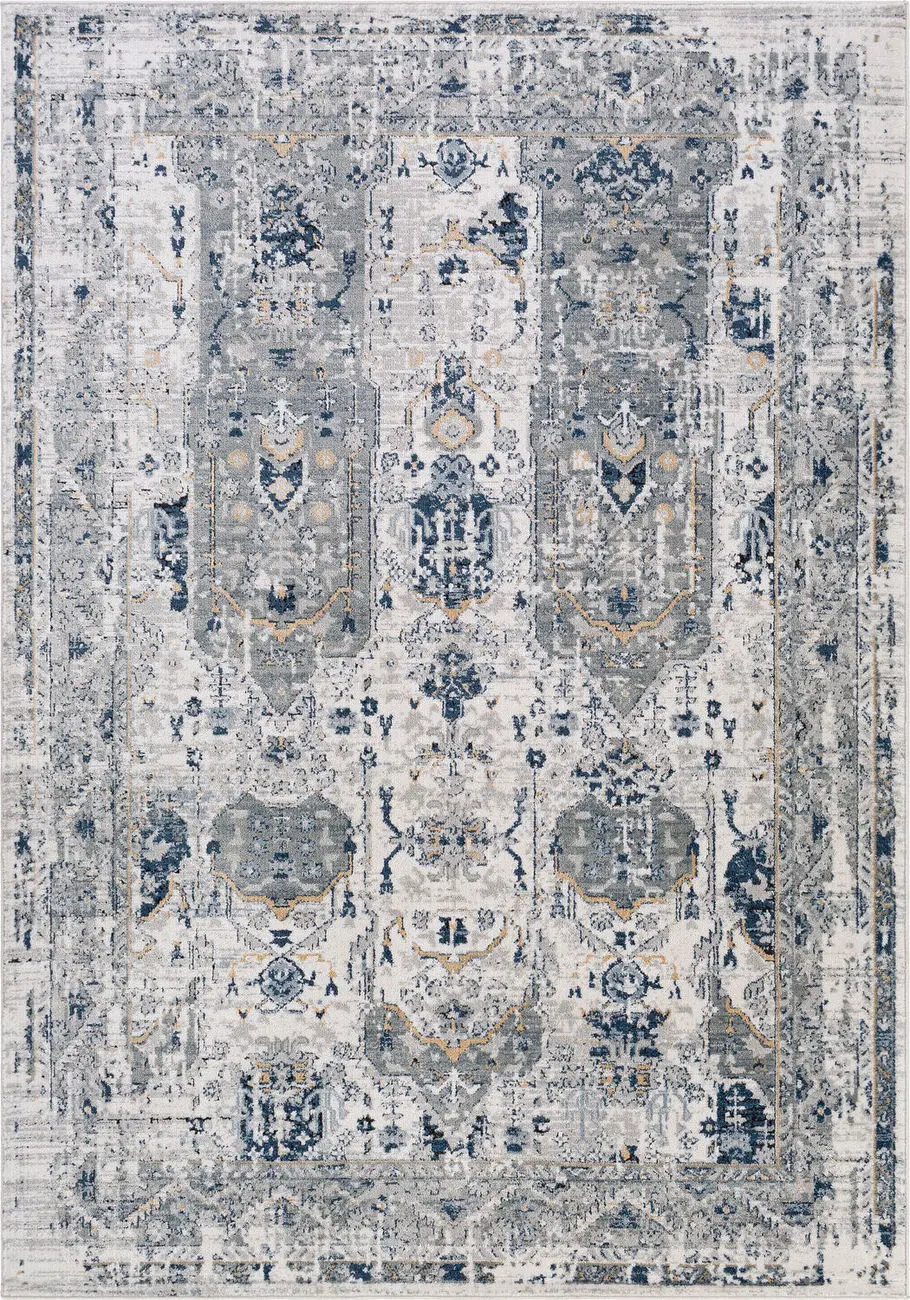 Modern Loom Aldebari ALI-2310 Gray Power Loomed Synthetic Rug