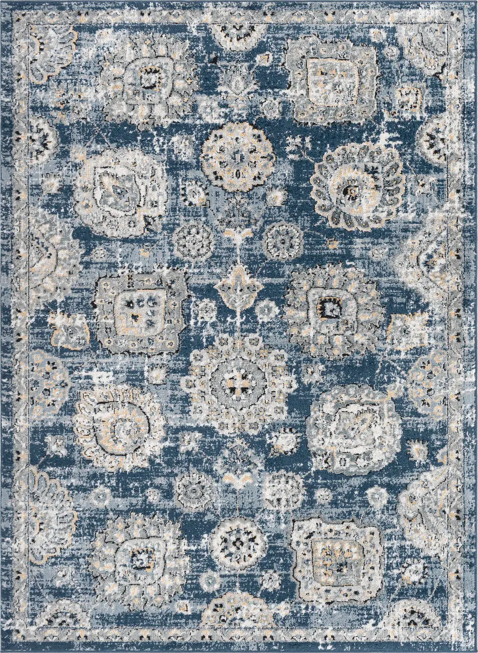 Modern Loom Jolie JLO-2324 Gray Power Loomed Synthetic Rug