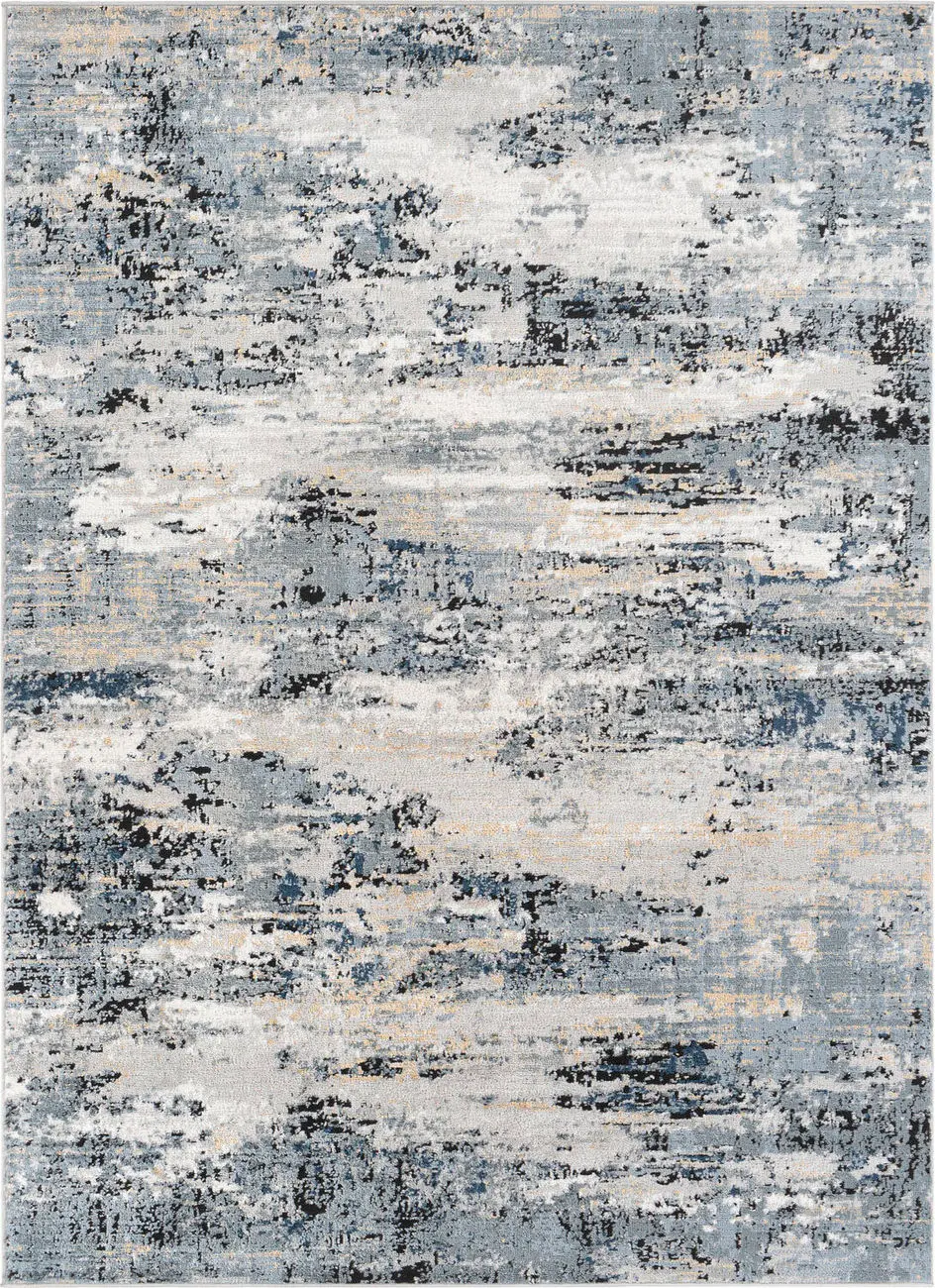 Modern Loom Jolie JLO-2327 Gray Power Loomed Synthetic Rug