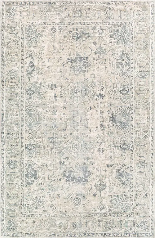 Modern Loom Jordan JOR-2301 Beige Hand Knotted Silk Rug