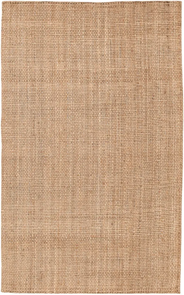 Jute Woven JS-2 Wheat Natural Fiber Solid Colored Rug