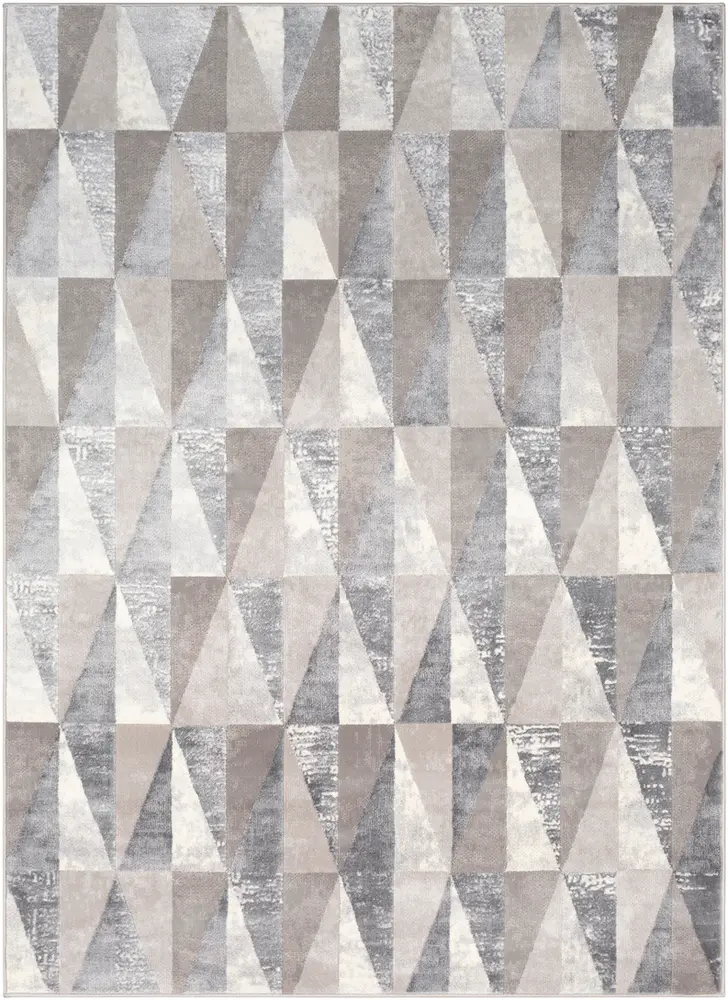 Katmandu KAT-2314 Charcoal Synthetic Abstract Rug
