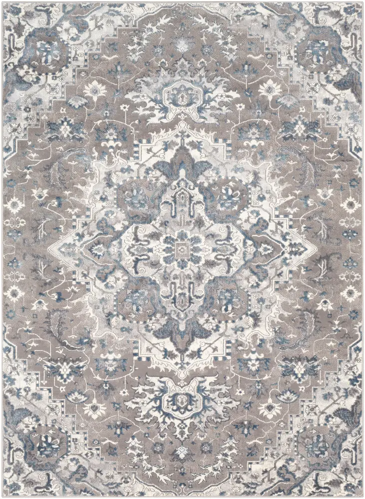 Katmandu KAT-2316 Charcoal Synthetic Transitional Rug
