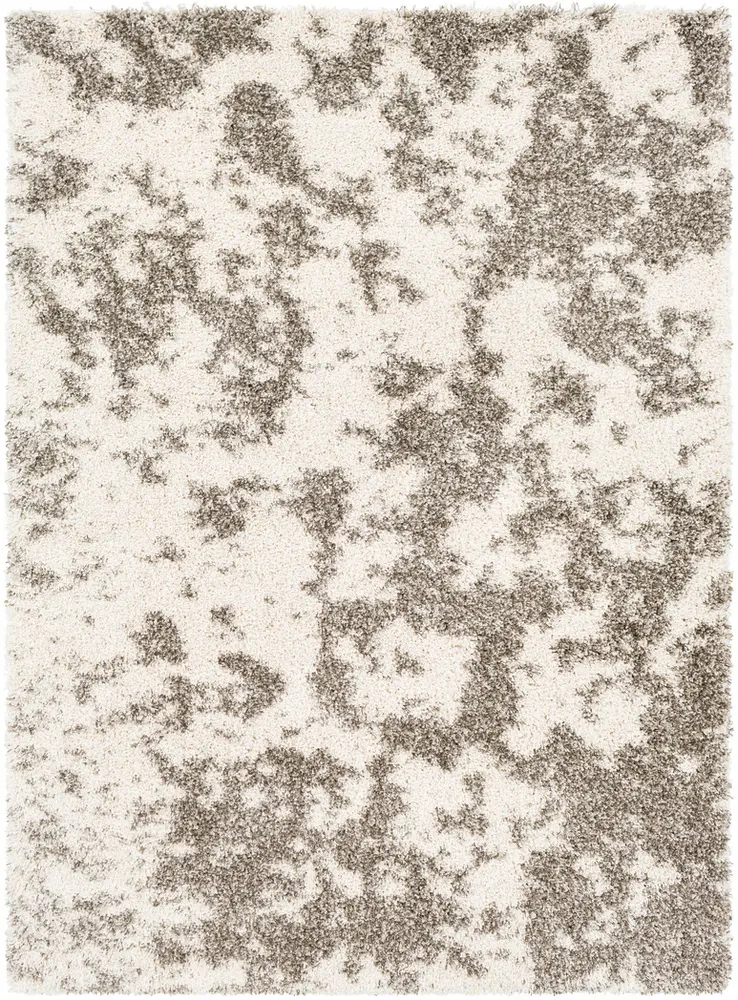 Kodiak KDK-1035 Dark Brown Shag Abstract Rug