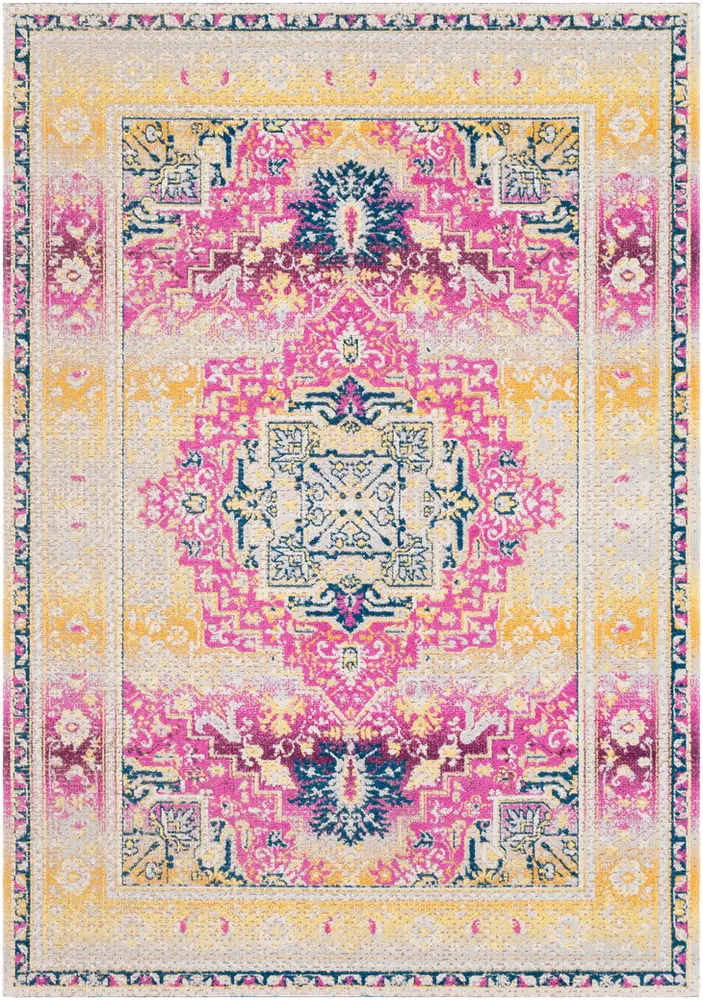 Konya KON-1017 Fuschia Traditional Transitional Rug