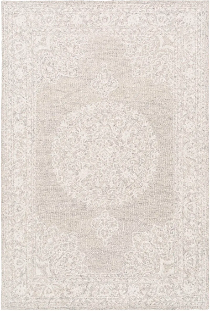 Kayseri KSR-2313 Brown Bordered Wool Rug