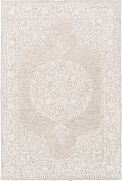 Surya Kayseri KSR-2313 Brown Bordered Wool Rug