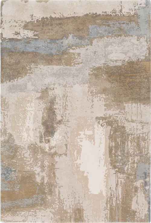 Surya Kavita KVT-2300 Brown Wool Abstract Rug