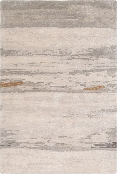 Surya Kavita KVT-2303 Gray Abstract Silk Rug