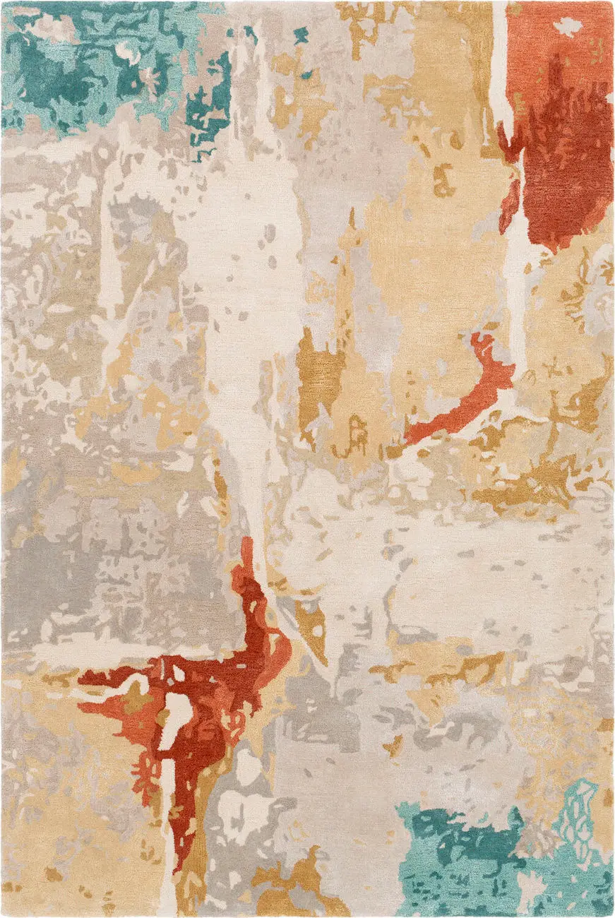 Kavita KVT-2305 Red Wool Silk Rug