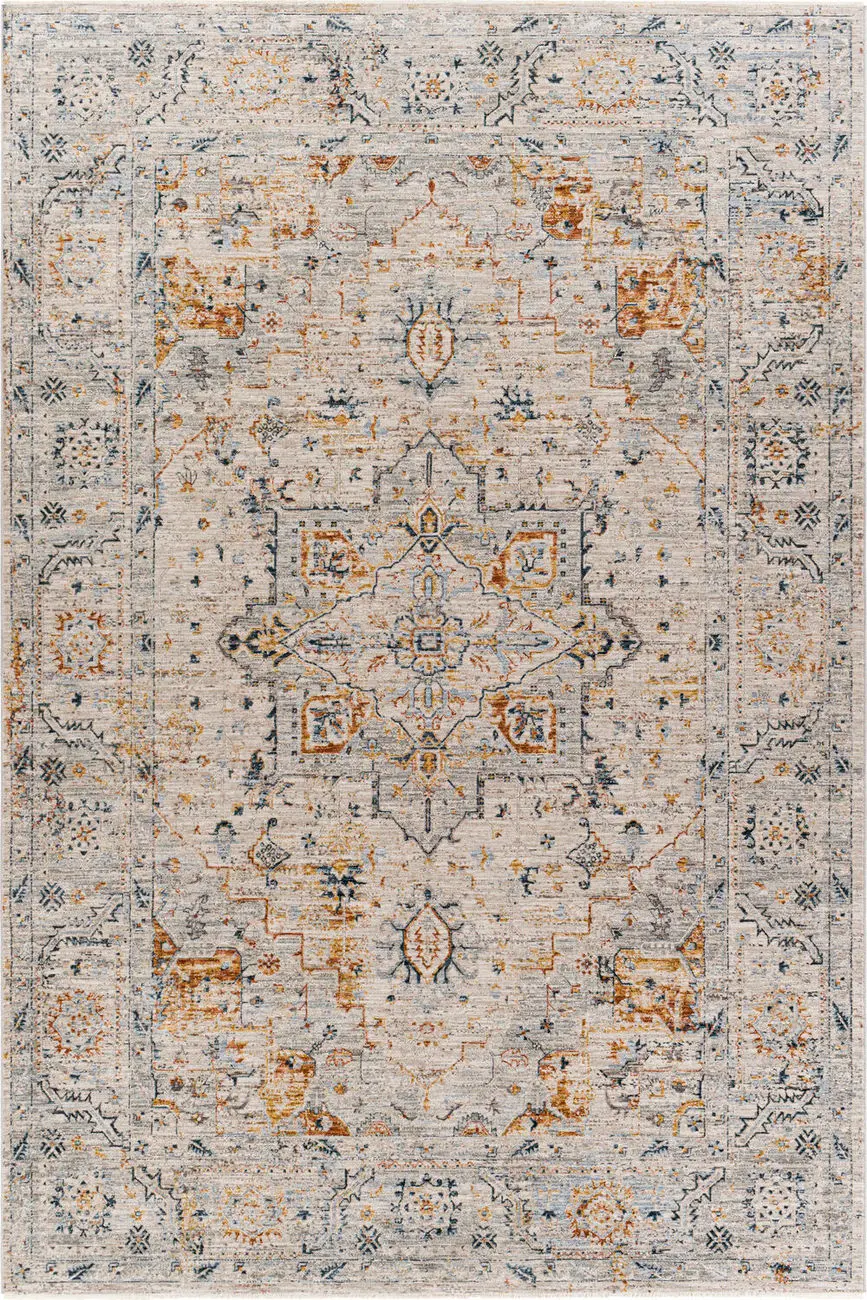 Modern Loom Laila LAA-2312 Multi-Colored Power Loomed Synthetic Rug