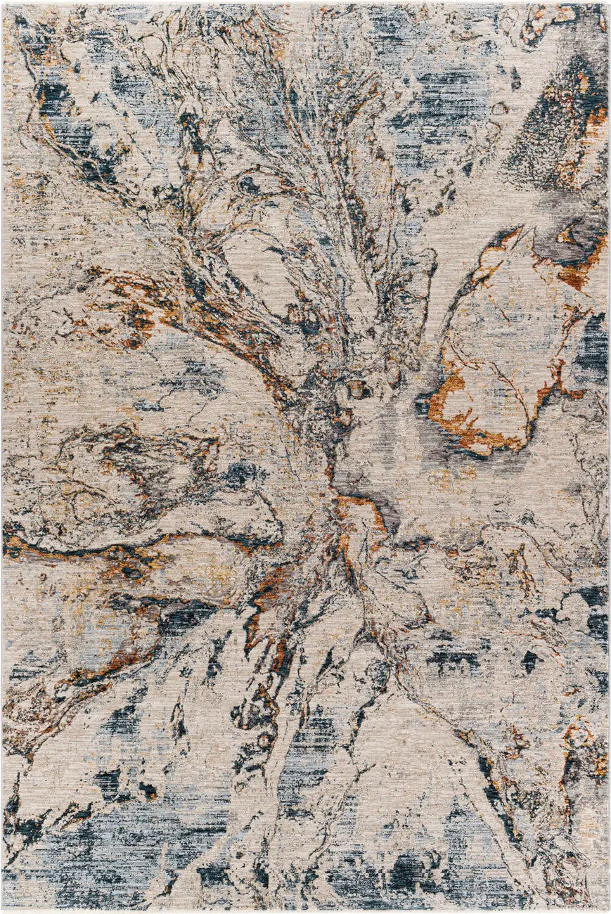 Modern Loom Laila LAA-2316 Multi-Colored Power Loomed Synthetic Rug