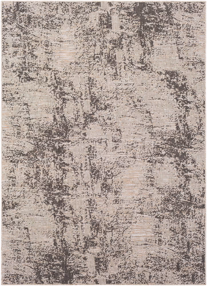 Surya Laguna LGU-2305 Charcoal Synthetic Abstract Rug