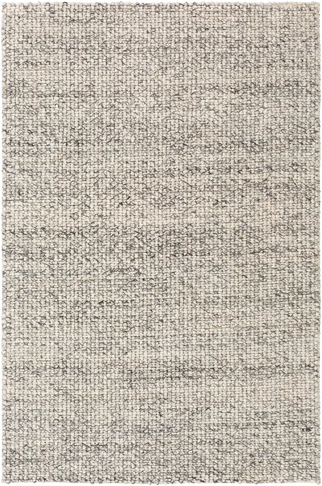 Lucerne LNE-1001 Charcoal Wool Synthetic Rug
