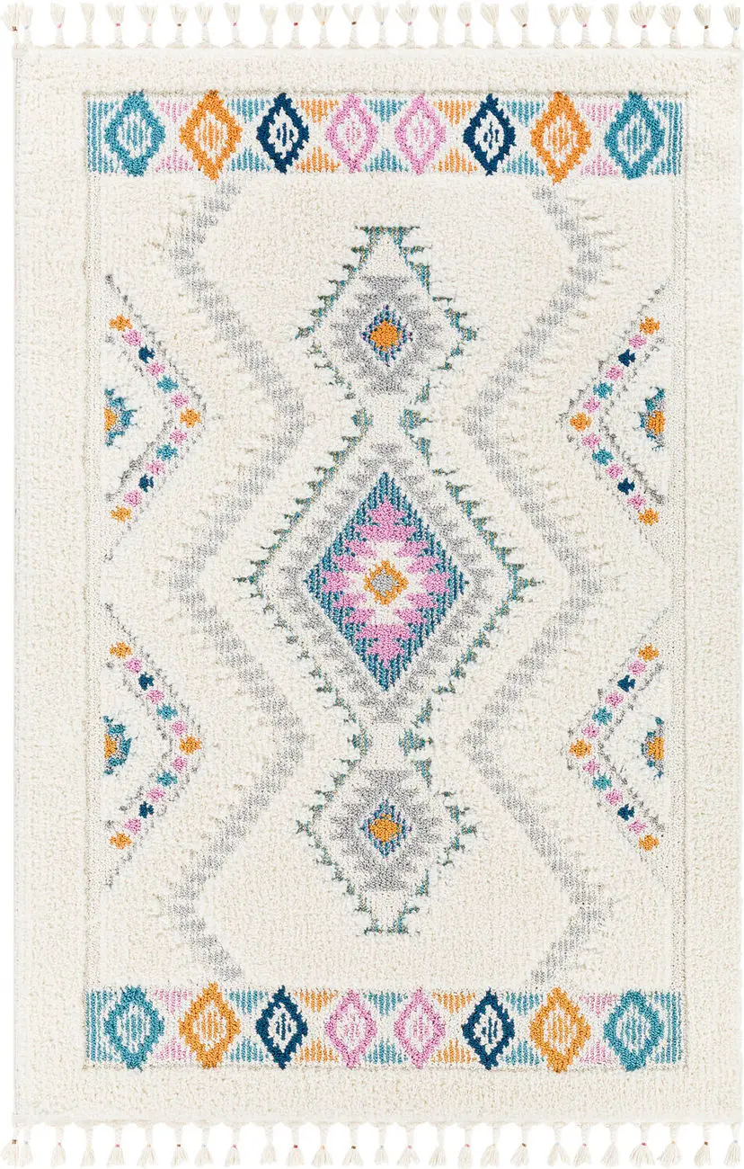 Modern Loom Lofty LOF-2301 Multicolored Power Loomed Synthetic Rug
