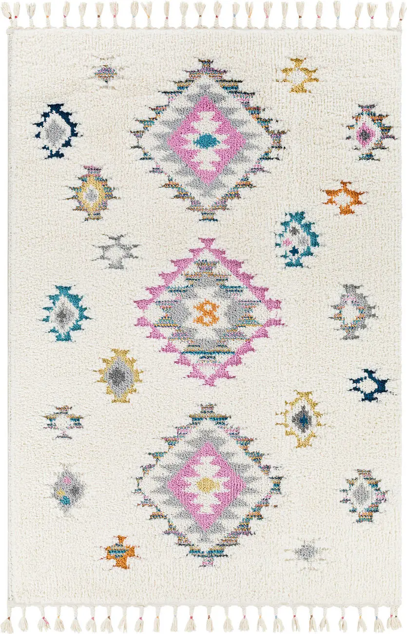 Modern Loom Lofty LOF-2302 Multicolored Power Loomed Synthetic Rug