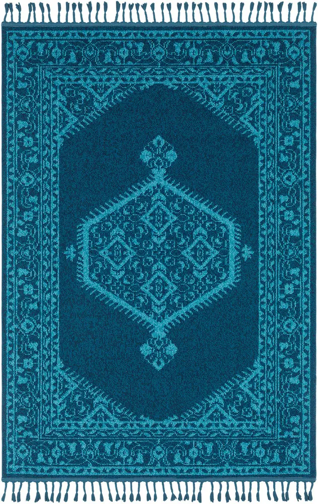 Love LOV-2310 Navy Traditional Synthetic Rug
