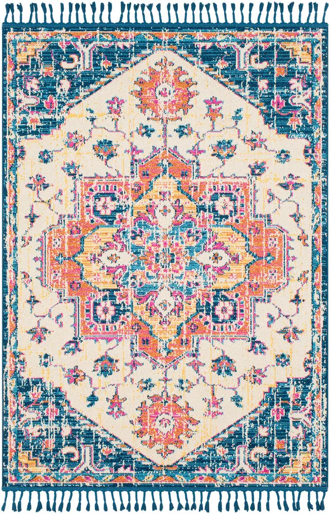 Love LOV-2323 Navy Transitional Traditional Rug