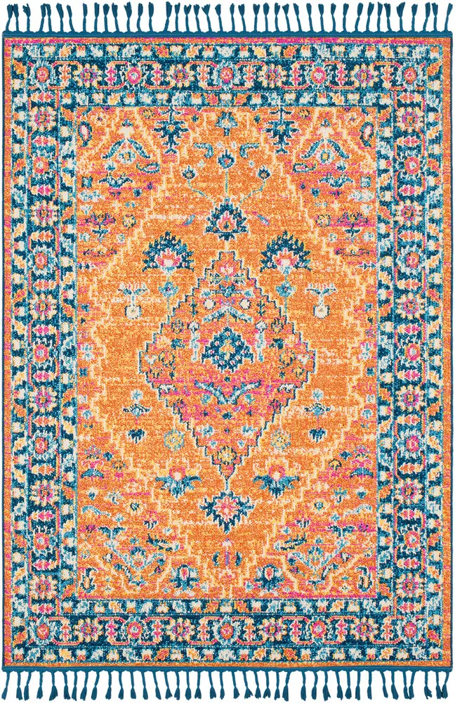 Love LOV-2324 Peach Synthetic Traditional Rug