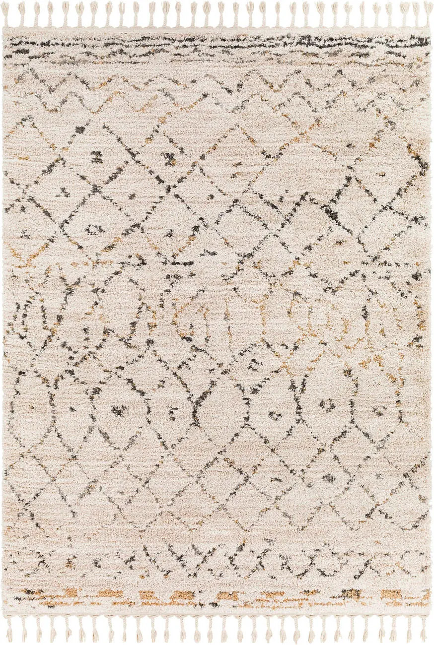 Modern Loom Lisbon LSB-2300 Beige Power Loomed Synthetic Rug