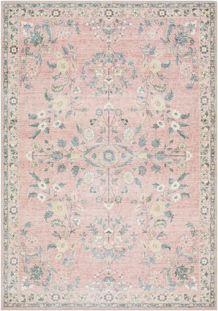 Lavable LVB-2312 red Rug