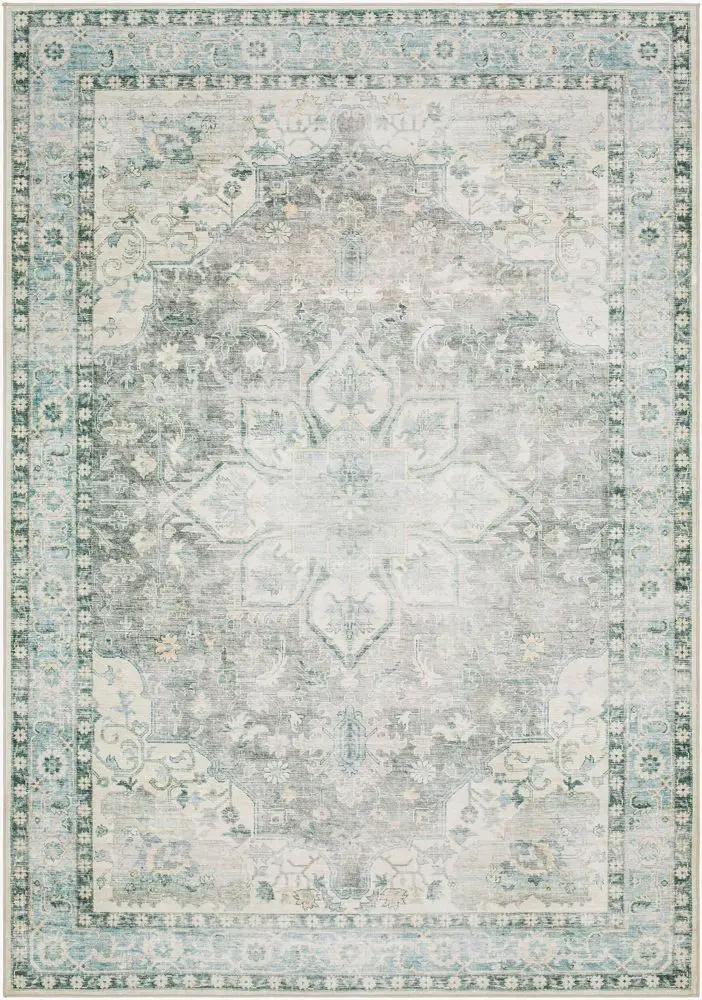 Lavable LVB-2313 teal Rug