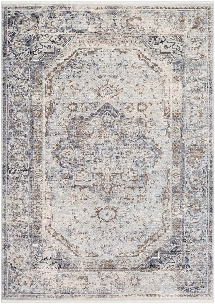 Liverpool LVP-2302 Charcoal Transitional Synthetic Rug