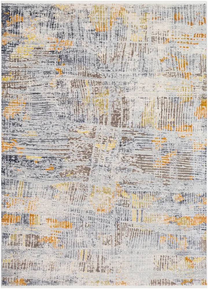 Liverpool LVP-2303 Charcoal Traditional Abstract Rug