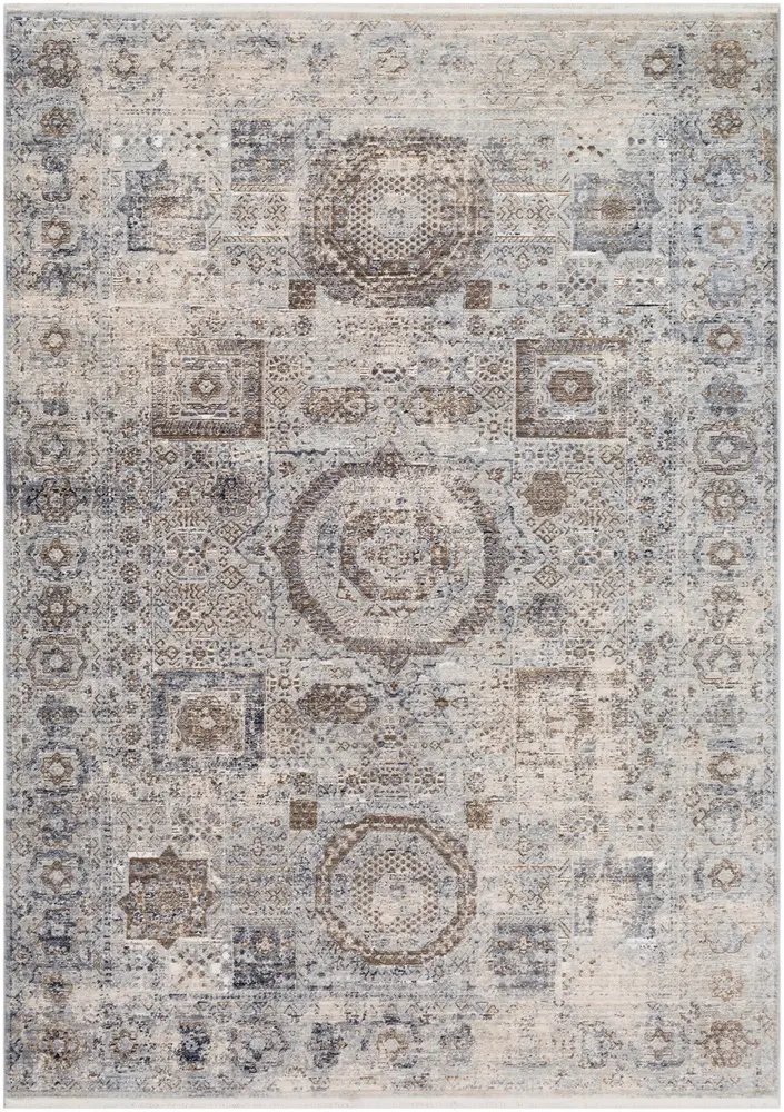 Liverpool LVP-2304 Charcoal Transitional Traditional Rug
