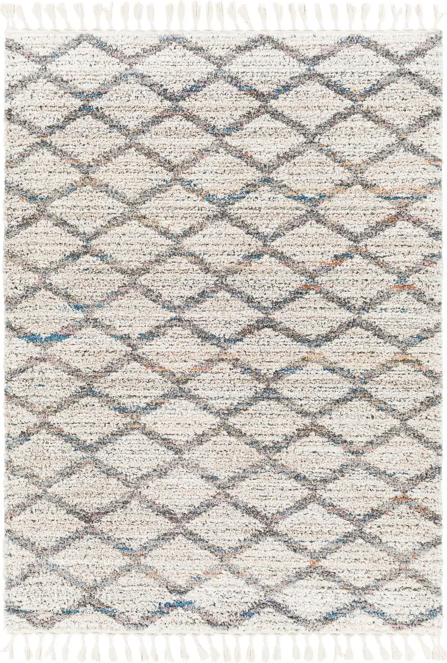 Modern Loom Lyon LYN-2305 Blue Power Loomed Synthetic Rug