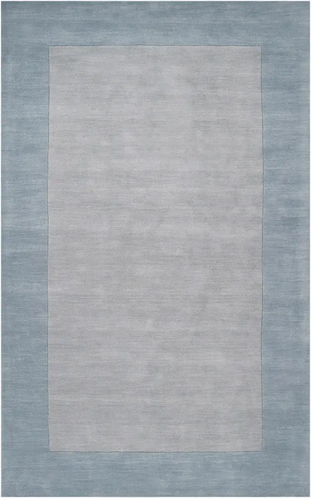 Mystique M-305 Medium Gray Solid Colored Wool Rug