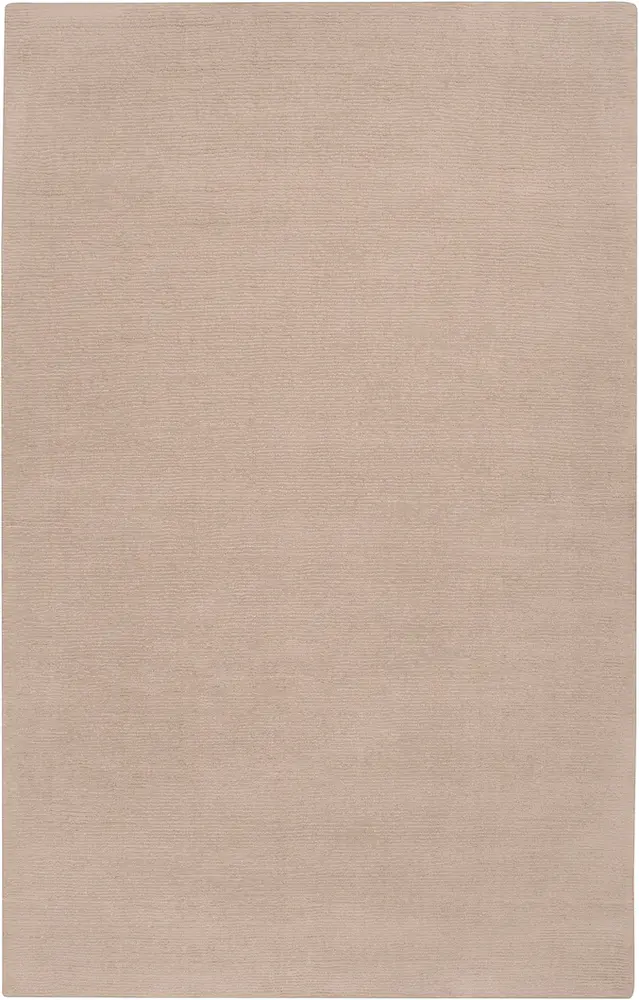 Mystique M-335 Taupe Solid Colored Wool Rug