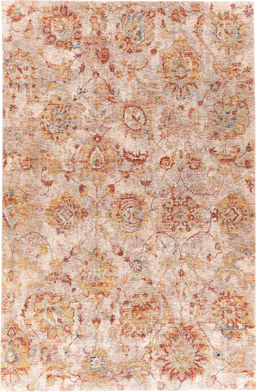 Modern Loom Mirabel MBE-2315 Multi-Colored Power Loomed Synthetic Rug