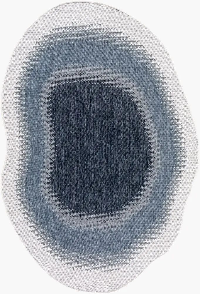 Miami Beach MBH-2315 blue Rug