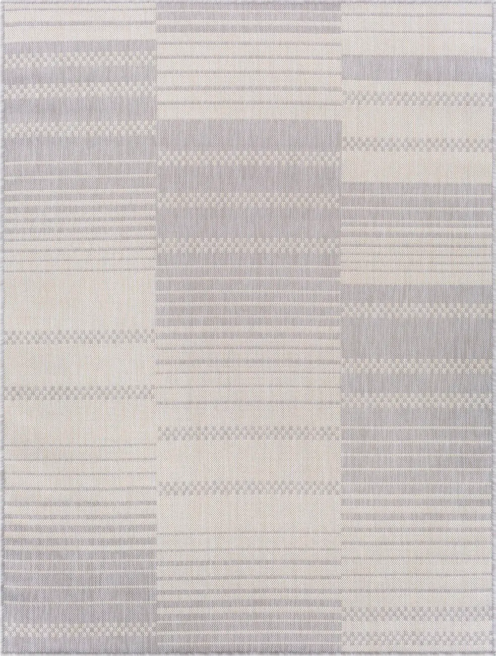 Modern Loom Malibu MBU-2305 Gray Power Loomed Synthetic Rug