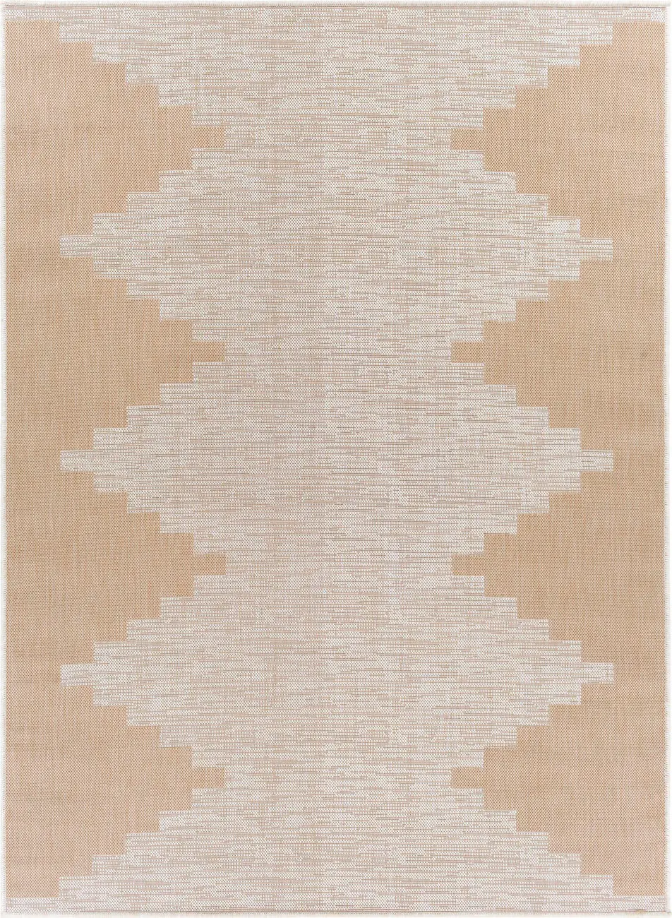 Modern Loom Malibu MBU-2316 Beige Power Loomed Synthetic Rug