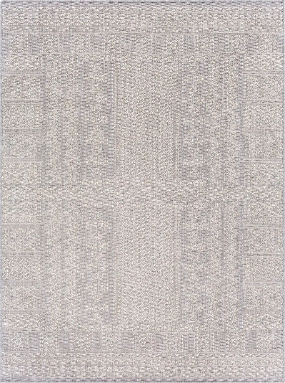 Modern Loom Malibu MBU-2321 Gray Power Loomed Synthetic Rug