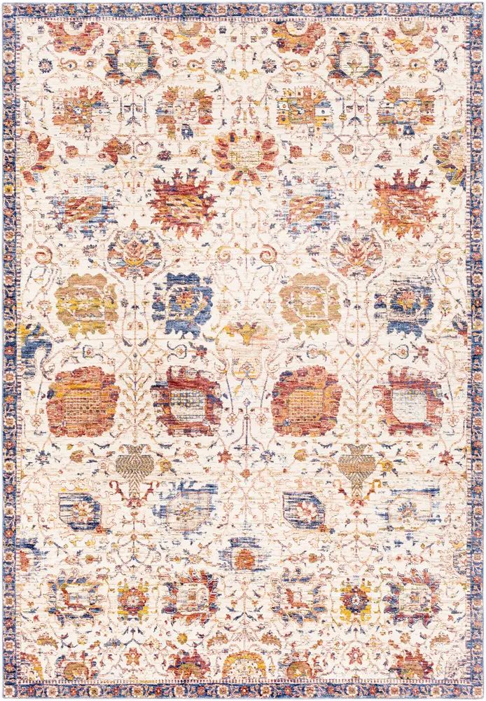 Mahal MHL-2305 Rose Traditional Synthetic Rug