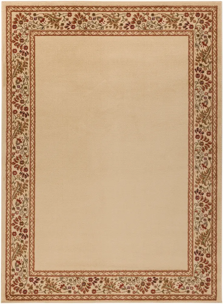 Midtown MID-4742 Beige Synthetic Traditional Rug