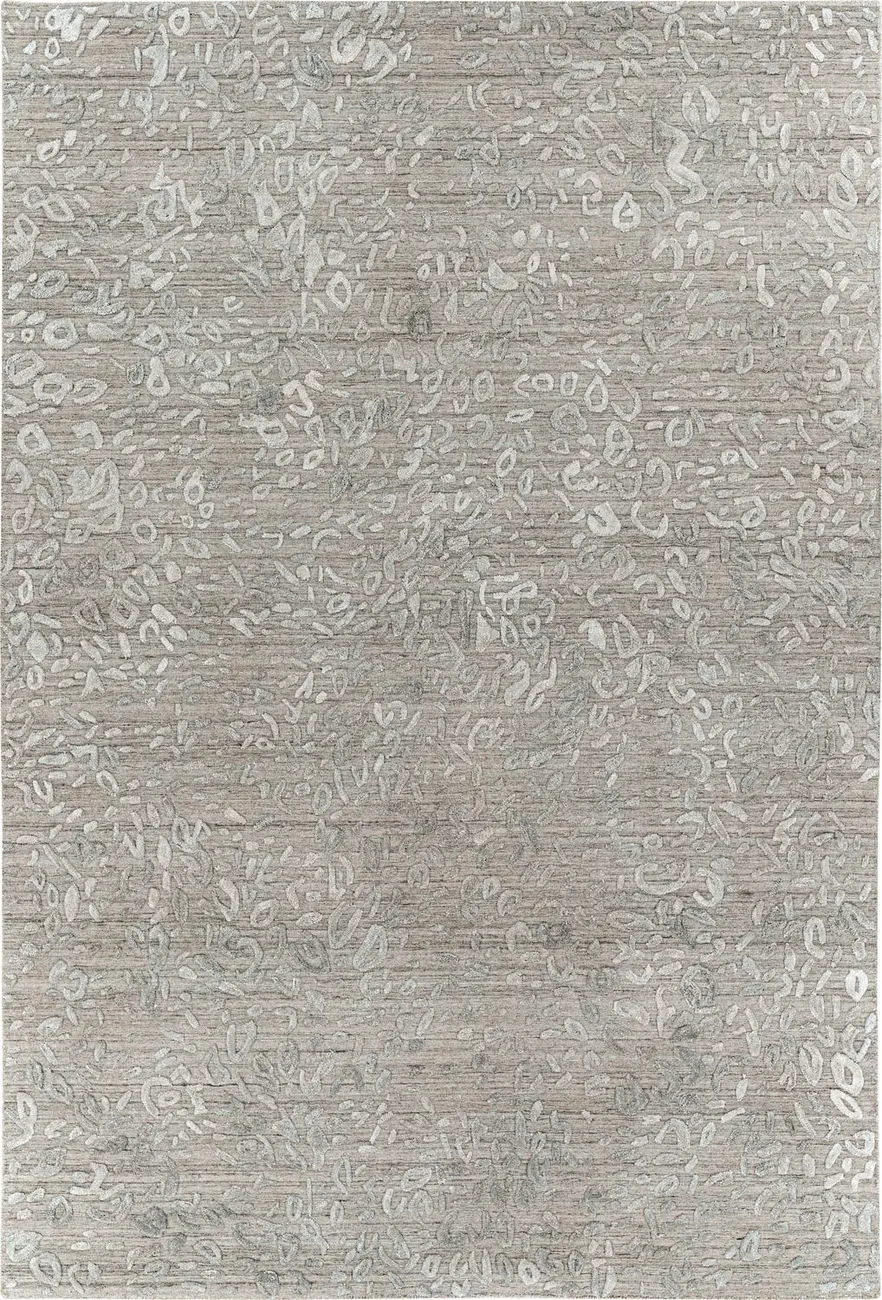 Modern Loom Makalu MKL-2310 Gray Hand Loomed Silk Rug